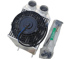 Load image into Gallery viewer, GPI 5" Side mount Aluminum Intercooler+FAN For 1985-1991 Renault Super 5 R5 GT turbo 1985 1986 1987 1988 1989 1990 1991