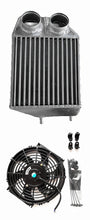 Load image into Gallery viewer, GPI 5" Side mount Aluminum Intercooler+FAN For 1985-1991 Renault Super 5 R5 GT turbo 1985 1986 1987 1988 1989 1990 1991