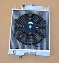 Load image into Gallery viewer, GPI 40mm Aluminum Radiator & fan FOR 1989-1994 SUZUKI SWIFT GTI 1.0/1.3/1.6 1989 1990 1991 1992 1993 1994