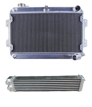 Load image into Gallery viewer, Aluminum Radiator+shroud+fans & Oil cooler For Mazda RX-7 RX7 SA/FB S1 S2 S3 12A 13B 1979-1985 1979 1980 1981 1982 1983 1984 1985