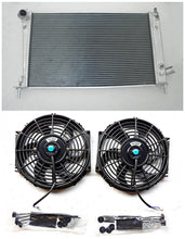 Load image into Gallery viewer, GPI Aluminum alloy Radiator & fans FOR 1997-2010 SAAB 9-5/9.5 2.0/2.3 TURBO M/T 1998 1999 2000 2001 2002 2003 2004 2005 2006 2007 2008 2009