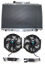 Load image into Gallery viewer, GPI 2 Row Aluminum Radiator& fans For 1992-1996 Lexus SC400 / Toyota Soarer UZZ30/31/32 1991 1992 1993 1994 1995 1996