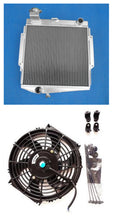 Load image into Gallery viewer, GPI 3ROW Aluminum radiator & fan for 1966-1970 Datsun Roadster Fairlady Sports SRL311/SR3 MT 1966 1967 1968 1969 1970