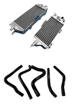 Load image into Gallery viewer, GPI Aluminum Radiator and hose For 1990-1993 Kawasaki KX250 KX 250 1990 1993 1991 1992 1993