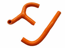 Load image into Gallery viewer, GPI Aluminum Radiator & ORANGE Silicone Hose for 2010-2015 65SX 65 SX 2009 2010 2011 2012 2015 2014 2013