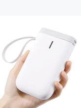 Load image into Gallery viewer, GPI FOR Label Maker Machine D11 Wireless Bluetooth Connection Mini Label Printer with Tape Included Multiple Templates Used with Smartphone for Office Home Organization USB Rechargeable