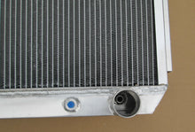 Load image into Gallery viewer, 62mm 3 Row Aluminum Radiator& FAN For 1955-1957 Chevy V8 Cars CC5056 Bel Air 6 Cyl Mount 1955 1956 1957