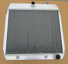 Load image into Gallery viewer, 62mm 3 Row Aluminum Radiator& FAN For 1955-1957 Chevy V8 Cars CC5056 Bel Air 6 Cyl Mount 1955 1956 1957