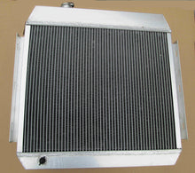 Load image into Gallery viewer, 62mm 3 Row Aluminum Radiator& FAN For 1955-1957 Chevy V8 Cars CC5056 Bel Air 6 Cyl Mount 1955 1956 1957