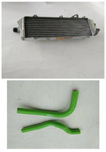 Load image into Gallery viewer, Aluminum radiator & HOSE FOR Kawasaki KX 125 / KX125 1987-1989 1988 89 88