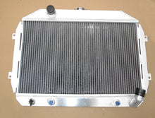 Load image into Gallery viewer, GPI 3 ROW Aluminum Radiator & fans FOR 1970-1975 Nissan Datsun 240Z 260Z L24 L26 AT 1970 1971 1972 1973 1974 1975