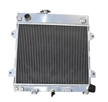 Load image into Gallery viewer, Aluminum radiator & fan for 1982-1991 BMW E30 M10 316i 318i MT 1982 1983 1984 1985 1986 1987 1988 1989 1990 1991