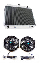 Load image into Gallery viewer, GPI 3-ROW ALUMINUM radiator &Shroud &Fans for 1968-1973 DODGE CHARGER/CHALLENGER 383-440 V8 1968 1969 1970 1971 1972 1973