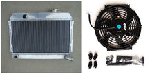 Load image into Gallery viewer, GPI ALUMINUM RADIATOR +FAN FOR DATSUN 510 1968-1973/620 PICKUP 1972-1973 L16 M/T 1968 1969 1970 1971 1972 1973