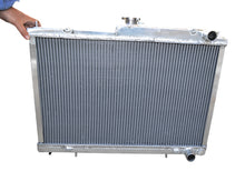 Load image into Gallery viewer, GPI 52MM Aluminum Radiator& FANS FOR 1994-1998 NISSAN SKYLINE R33 R34 GTR GTS-T GTST RB25DET MT 1994 1995 1996 1997 1998