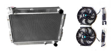 Load image into Gallery viewer, GPI Aluminum Radiator & fans For 1980-1990 Toyota Landcruiser 60 Series HJ60 HJ62 HJ61 MT HJ47 4.0 D 1980 1981 1982 1983 1984 1985 1986 1987 1988 1989 1990