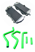 Load image into Gallery viewer, GPI Aluminum Radiator & hose FOR 1994-2002 Kawasaki KX125 /KX250 KX 125 KX 250 1994 1995 1996 1997 1998 1999 2000 2001 2002