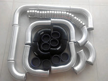 Load image into Gallery viewer, GPI 30"x12"x3" FMIC Universal Aluminum Intercooler+3" Aluminum Piping Hose+Clamps
