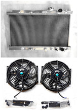 Load image into Gallery viewer, GPI Aluminum Radiator & fans FOR 1994-2001 Honda Integra Acura DC2 B18 GSR RS LS AT 1994 1995 1996 1997 1998 1999 2000 2001