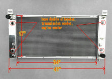 Load image into Gallery viewer, Aluminum Radiator+shroud+Fans For 2003-2009 Hummer H2 6.0 /1999-2011 Silverado pickup V8 1999 2000 2001 2002 2003 2004 2005 2006 2007 2008 2009 2010 2011