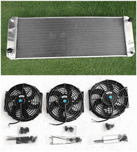 Load image into Gallery viewer, GPI Custom Aluminum Radiator & fans FOR 1988-2004 Lotus Esprit S4/SE/S4s/V8/GT/GT3 62MM 1988 1989 1990 1991 1992 1993 1994 1995 1996 1997 1998 1999 2000 2001 2002 2003 2004