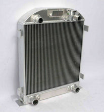 Load image into Gallery viewer, GPI 3 Row Aluminum Radiator & fan For 1928 1929 Ford Model A w/Flathead Engine V8