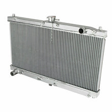 Load image into Gallery viewer, GPI 2 Row Aluminum Radiator For 1999-2005 Mazda Miata MX5 1.8L Manual Transmission 1999 2000 2001 2002 2003 2004 2005