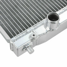 Load image into Gallery viewer, GPI 2 Row Aluminum Radiator & fans For 1999-2005 Mazda Miata MX5 1.8L Manual Transmission 1999 2000 2001 2002 2003 2004 2005