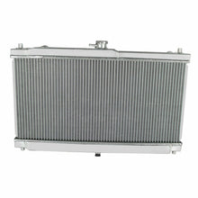 Load image into Gallery viewer, GPI 2 Row Aluminum Radiator & fans For 1999-2005 Mazda Miata MX5 1.8L Manual Transmission 1999 2000 2001 2002 2003 2004 2005