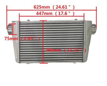 Load image into Gallery viewer, Universal 24.6*13*3.3" FMIC Front Mount Intercooler Aluminum Tube&Fin Turbo