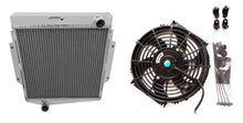 Load image into Gallery viewer, GPI ALUMINUM RADIATOR & FAN FOR 1963-1970 DATSUN SPORTS FAIRLADY 1500/1600/2000 ROADSTER 1963 1964 1965 1966 1967 1968 1969 1970
