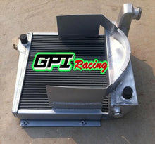 Load image into Gallery viewer, Aluminum Radiator & Fan FOR 1958-1967 Austin Healey Sprite Bugeye Frogeye/MG Midget 948/1098 1958 1959 1960 1961 1962 1963 1964 1965 1966 1967