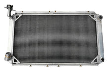 Load image into Gallery viewer, GPI 3core Aluminum radiator & FANS for 88-97 Patrol GQ 2.8 / 4.2 DIESEL TD42 & 3.0 PETROL Y60 MT 1988 1989 1990 1991 1992 1993 1994 1995 1996 1997