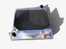 Load image into Gallery viewer, Aluminum Radiator & Fan FOR 1958-1967 Austin Healey Sprite Bugeye Frogeye/MG Midget 948/1098 1958 1959 1960 1961 1962 1963 1964 1965 1966 1967