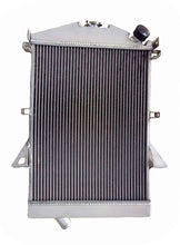 Load image into Gallery viewer, GPI Aluminum Radiator&Fan For Jaguar XK140 3.4L L6 1955 1956 1957 62MM CORE 3ROW