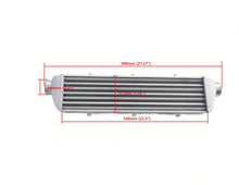 Load image into Gallery viewer, Universal 27.2*6.6*2.7" FMIC Front Mount Intercooler Aluminum Tube&Fin Turbo
