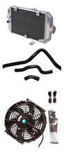 Load image into Gallery viewer, GPI ATV aluminum radiator+ HOSE+ Fan For 2001-2005 Yamaha 660R Raptor 660 YFM660R YFM 660 R 2001 2002 2003 2004 2005