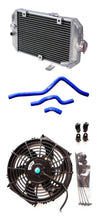 Load image into Gallery viewer, GPI ATV aluminum radiator+ HOSE+ Fan For 2001-2005 Yamaha 660R Raptor 660 YFM660R YFM 660 R 2001 2002 2003 2004 2005