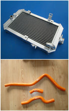 Load image into Gallery viewer, GPI ATV aluminum radiator+ HOSE FOR 2001-2005 Yamaha 660R Raptor 660 YFM660R YFM 660 R 2001 2002 2003 2004 2005