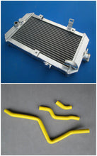Load image into Gallery viewer, GPI ATV aluminum radiator+ HOSE+ Fan For 2001-2005 Yamaha 660R Raptor 660 YFM660R YFM 660 R 2001 2002 2003 2004 2005