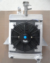 Load image into Gallery viewer, GPI 62MM aluminum alloy radiator + Shroud + Fan FOR Triumph GT6 1966-1973 1966 1967 1968 1969 1970 1971 1972 1973