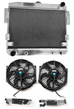 Load image into Gallery viewer, GPI 62MM 3 Row Aluminum Radiator & Fans For 1974-1978 Ford Mustang II V8 5.0L 302 AT/MT 1974 1975 1976 1977 1978