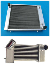 Load image into Gallery viewer, GPI Aluminum Radiator & Intercooler for 1989-1994 Land Rover Defender & Discovery 200 TDI 2.5 Turbo diesel BTP1823 1989 1990 1991 1992 1993 1994
