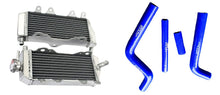 Load image into Gallery viewer, GPI L&R Aluminum RADIATOR + Silicone Hose For 2002-2004 Yamaha YZ125 YZ 125 2002 2003 2004