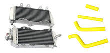 Load image into Gallery viewer, GPI L&R Aluminum RADIATOR + Silicone Hose For 2002-2004 Yamaha YZ125 YZ 125 2002 2003 2004