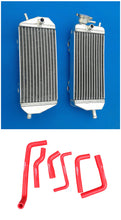 Load image into Gallery viewer, GPI Aluminum Radiator & hose For 2007-2017 GAS GAS MX/SM/EC 200 250 300 GASGAS 2007 2011 2008 2009 2010 2011 2012 2013 2014 2015 2016 2017