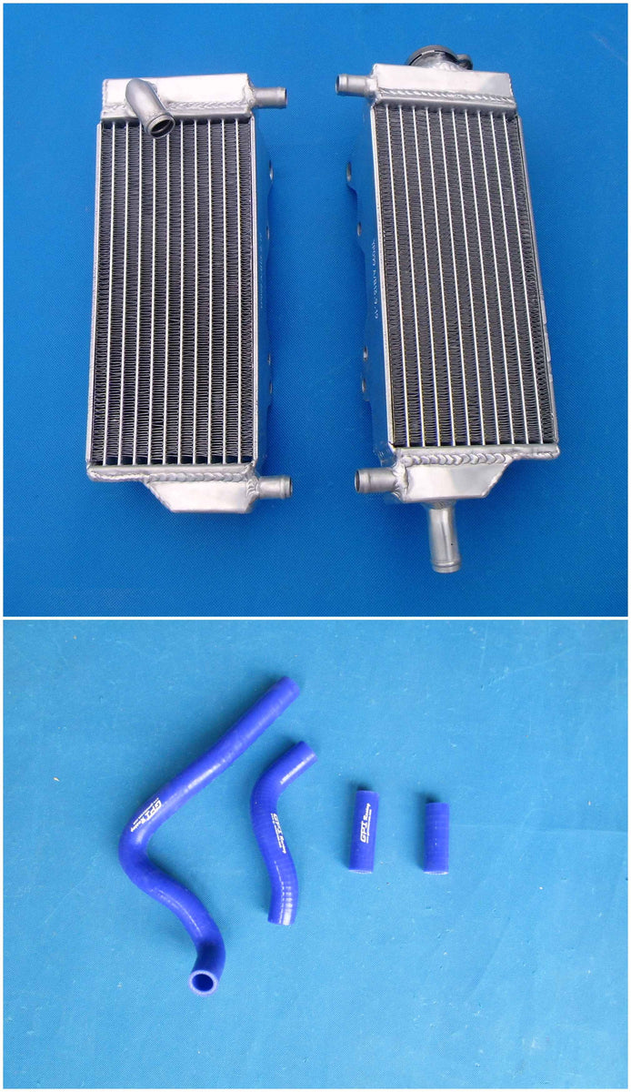 Radiateur Aluminium L+R GPI Racing Pour Honda CR250R 2002-2004 - Complet Avec Bouchon