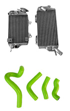 Load image into Gallery viewer, GPI L&R Aluminum Radiator & hose For 1993-1996 Kawasaki KLX650 KLX 650 1993 1994 1995 1996