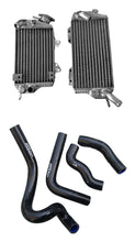 Load image into Gallery viewer, GPI L&R Aluminum Radiator & hose For 1993-1996 Kawasaki KLX650 KLX 650 1993 1994 1995 1996