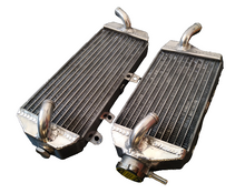 Load image into Gallery viewer, GPI Aluminum radiator and hose For Kawasaki KX450 2019-2021 2019 2020 2021 / KX450F 2016-2018 2016 2017 2018